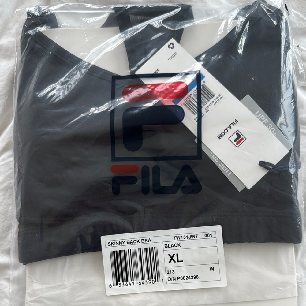 Fila Gray Sports Bra
